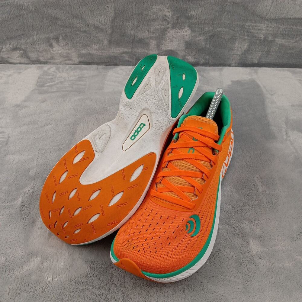 Topo Athletic Specter Running Shoes Womens Size 9 Orange Seafoam Orthotic - Picture 7 of 15